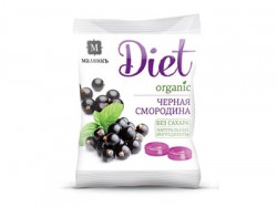 Карамель леденцовая, Diet (Малвикъ Диет) 50 г черная смородина на изомальте